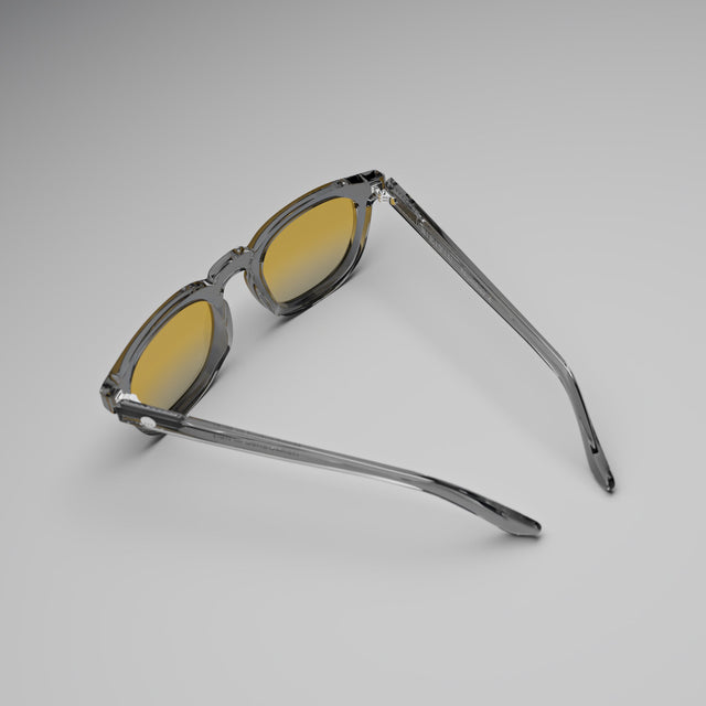 SEYU Sonnenbrille 04 Black - gelbe Linsen