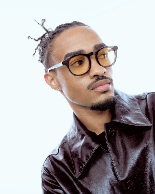 SEYU Sonnenbrille 04 Black - gelbe Linsen