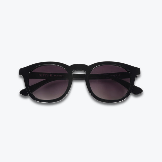 04 Black - blue lenses