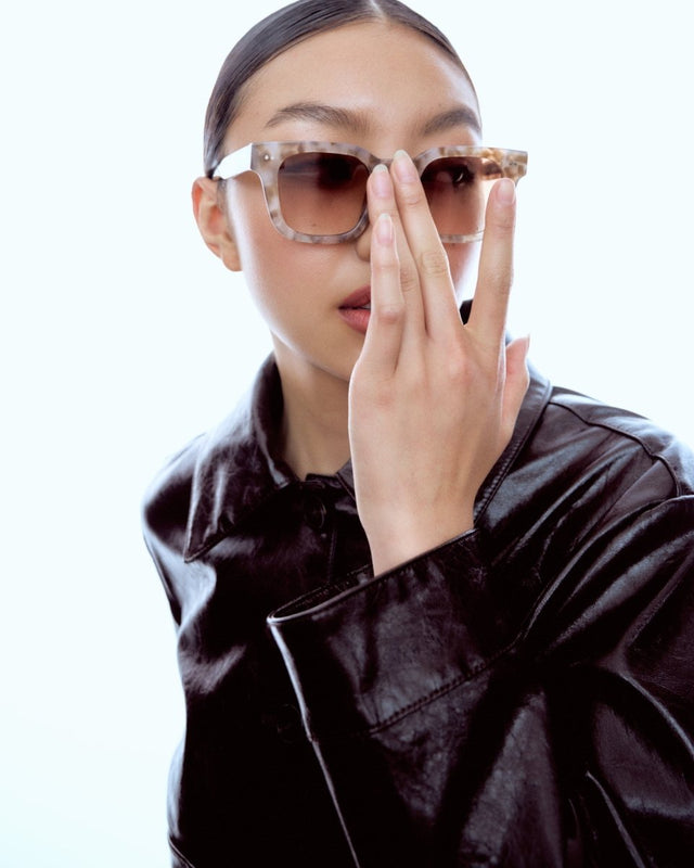 SEYU Sonnenbrille 17 Marble - Brown