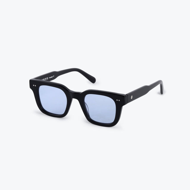SEYU Sonnenbrille 17 Black - blaue Linsen