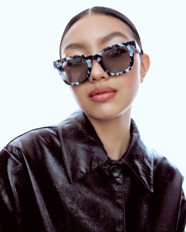 SEYU Sonnenbrille 17 Marble Black - Gray lens