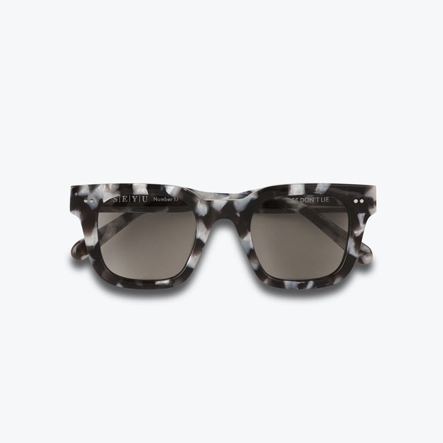 SEYU Sonnenbrille 17 Marble Black - Gray lens